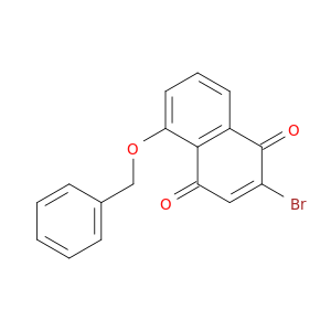 1,4-Naphthalenedione, 2-bromo-5-(phenylmethoxy)-
