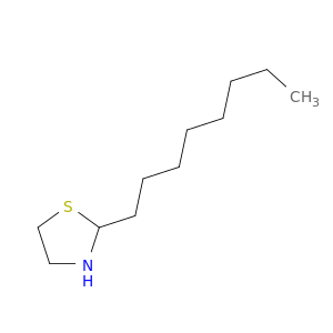 Thiazolidine, 2-octyl-