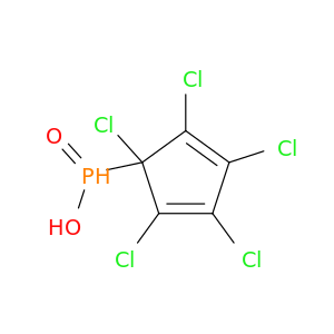 Phosphinic acid, (1,2,3,4,5-pentachloro-2,4-cyclopentadien-1-yl)-