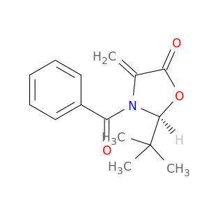 5-Oxazolidinone, 3-benzoyl-2-(1,1-dimethylethyl)-4-methylene-, (S)-