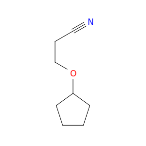 3-(cyclopentyloxy)propanenitrile