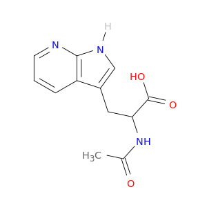 2-Acetamido-3-(1H-pyrrolo[2,3-b]pyridin-3-yl)propanoic acid