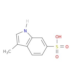 1H-Indole-6-sulfonicacid, 3-methyl-