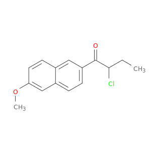 1-Butanone, 2-chloro-1-(6-methoxy-2-naphthalenyl)-