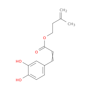 3-甲基-3-丁烯-1-基3-(3,4-二羟基苯基)-2-丙酸盐