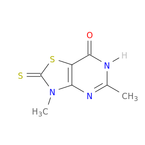 Thiazolo[4,5-d]pyrimidin-7(4H)-one, 2,3-dihydro-3,5-dimethyl-2-thioxo-