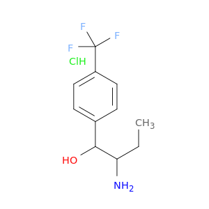 苯并苯甲醇,α-(1-氨基丙基)-4-(三氟甲基)-,盐酸盐(1：1)