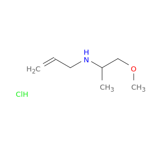 (1-Methoxypropan-2-yl)(prop-2-en-1-yl)amine hydrochloride