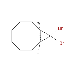 Bicyclo[6.1.0]nonane, 9,9-dibromo-, cis-
