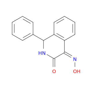 3,4-Isoquinolinedione, 1,2-dihydro-1-phenyl-, 4-oxime, (Z)-