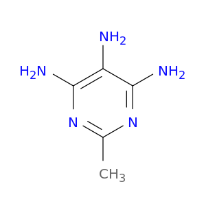 4,5,6-Pyrimidinetriamine, 2-methyl-