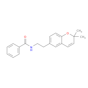Benzamide, N-[2-(2,2-dimethyl-2H-1-benzopyran-6-yl)ethyl]-