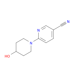 6-(4-Hydroxypiperidin-1-yl)pyridine-3-carbonitrile