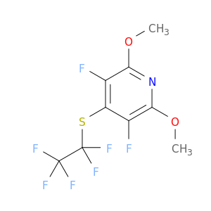 Pyridine, 3,5-difluoro-2,6-dimethoxy-4-[(pentafluoroethyl)thio]-