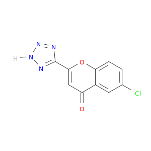 6-chloro-2-(2h-tetrazol-5-yl)-4h-chromen-4-one