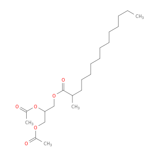 Tetradecanoic acid, 2-methyl-, 2,3-bis(acetyloxy)propyl ester