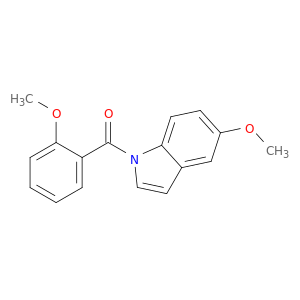 1H-Indole, 5-methoxy-1-(2-methoxybenzoyl)-