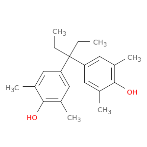 Phenol,4,4'-(1-ethylpropylidene)bis[2,6-dimethyl-