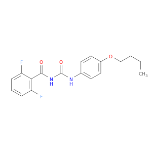 Benzamide, N-[[(4-butoxyphenyl)amino]carbonyl]-2,6-difluoro-