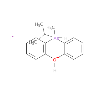 10H-Phenoxarsinium, 10-methyl-10-(1-methylethyl)-, iodide