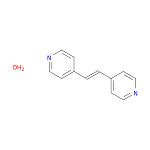 Pyridine, 4,4'-(1E)-1,2-ethenediylbis-, monohydrate
