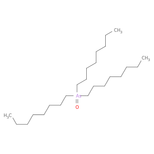 Arsine oxide, trioctyl-