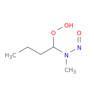 1-[methyl(nitroso)amino]butylhydroperoxide