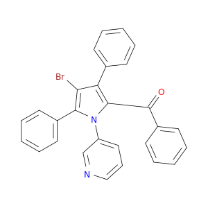 Methanone, [4-bromo-3,5-diphenyl-1-(3-pyridinyl)-1H-pyrrol-2-yl]phenyl-