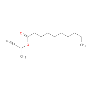 Decanoic acid, 1-methyl-2-propynyl ester