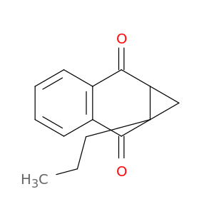 1H-Cyclopropa[b]naphthalene-2,7-dione, 1a,7a-dihydro-1a-propyl-