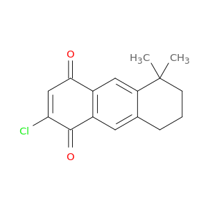 1,4-Anthracenedione, 2-chloro-5,6,7,8-tetrahydro-5,5-dimethyl-