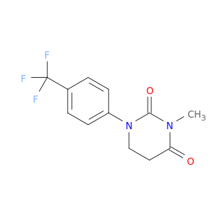 3-Methyl-1-(4-(trifluoromethyl)phenyl)dihydropyrimidine-2,4(1H,3H)-dione