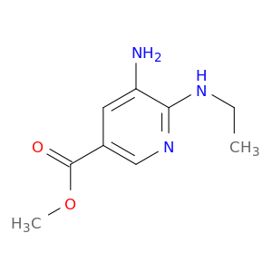 Methyl 5-amino-6-(ethylamino)pyridine-3-carboxylate