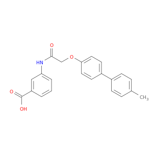 Benzoic acid, 3-[[[(4'-methyl[1,1'-biphenyl]-4-yl)oxy]acetyl]amino]-