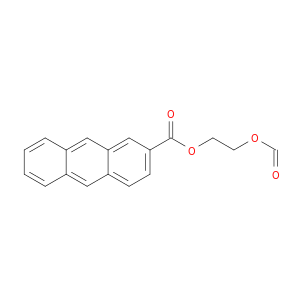 2-Anthracenecarboxylic acid, 2-(formyloxy)ethyl ester