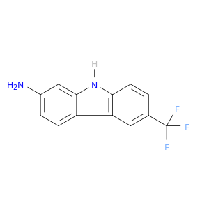9H-Carbazol-2-amine, 6-(trifluoromethyl)-