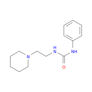 Urea, N-phenyl-N'-[2-(1-piperidinyl)ethyl]-