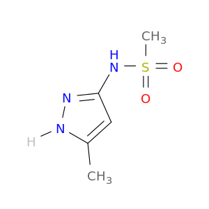 Methanesulfonamide, N-(5-methyl-1H-pyrazol-3-yl)-
