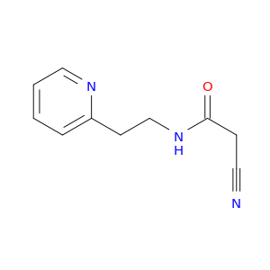 Acetamide, 2-cyano-N-[2-(2-pyridinyl)ethyl]-
