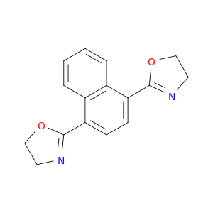 Oxazole, 2,2'-(1,4-naphthalenediyl)bis[4,5-dihydro-