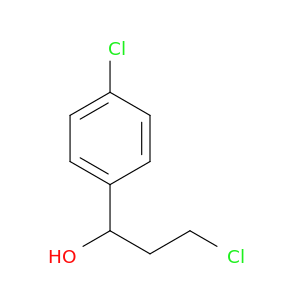 Benzenemethanol, 4-chloro-a-(2-chloroethyl)-