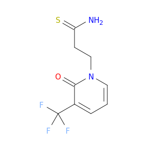 1(2H)-Pyridinepropanethioamide,2-oxo-3-(trifluoromethyl)-