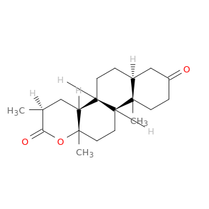 (3s,4as,4br,6as,10as,10bs,12as)-3,10a,12a-trimethyltetradecahydro-2h-naphtho[2,1-f]chromene-2,8(4bh)-dione
