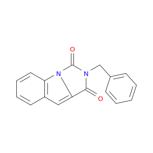 1H-Imidazo[1,5-a]indole-1,3(2H)-dione, 2-(phenylmethyl)-