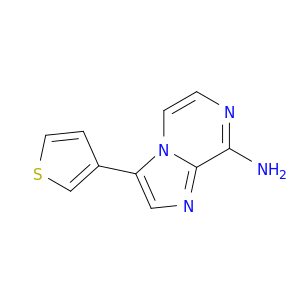 Imidazo[1,2-a]pyrazin-8-amine, 3-(3-thienyl)-
