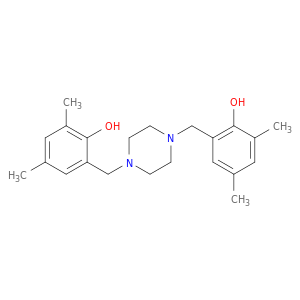 Phenol, 2,2'-[1,4-piperazinediylbis(methylene)]bis[4,6-dimethyl-