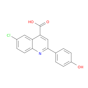 6-氯-2-(4-羟苯基)喹啉-4-羧酸