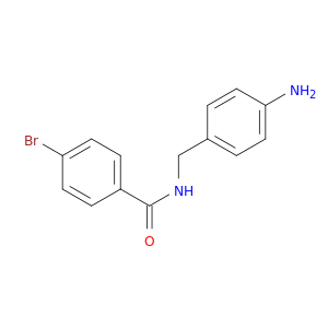 N-[(4-Aminophenyl)methyl]-4-bromobenzamide
