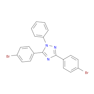 1H-1,2,4-Triazole, 3,5-bis(4-bromophenyl)-1-phenyl-