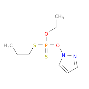 1H-Pyrazole, 1-[[ethoxy(propylthio)phosphinothioyl]oxy]-
